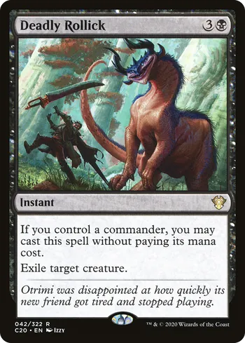 Deadly Rollick, Magic: The Gathering card