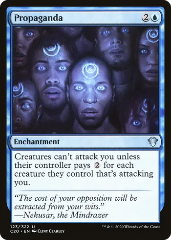 Propaganda, Magic: The Gathering card