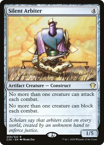 Silent Arbiter, Magic: The Gathering card