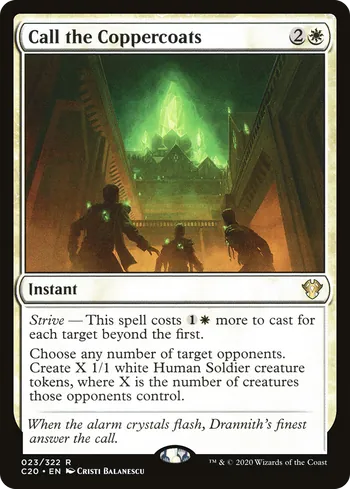 Call the Coppercoats, Magic: The Gathering card
