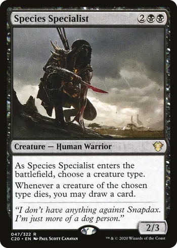 Species Specialist, Magic: The Gathering card