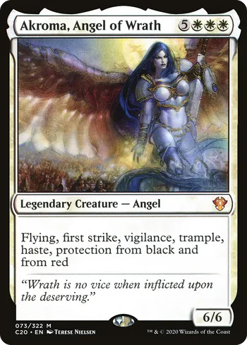 Akroma, Angel of Wrath, Magic: The Gathering card