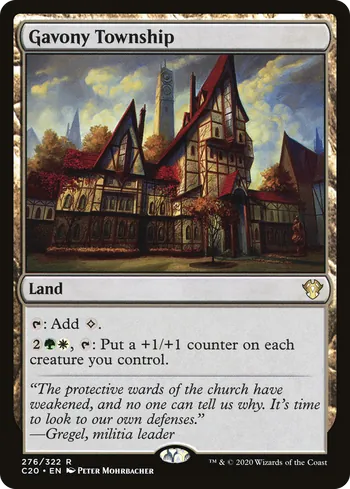 Gavony Township, Magic: The Gathering card