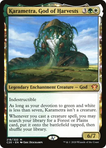 Karametra, God of Harvests, Magic: The Gathering card