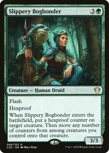 Slippery Bogbonder, Magic: The Gathering card