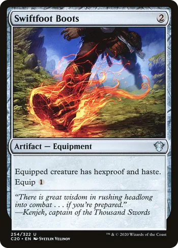 Swiftfoot Boots, Magic: The Gathering card