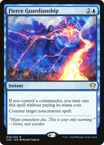 Fierce Guardianship, Magic: The Gathering card