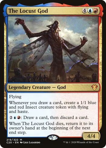The Locust God, Magic: The Gathering card