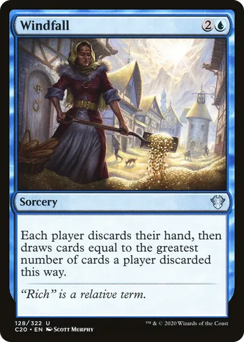 Windfall, Magic: The Gathering card