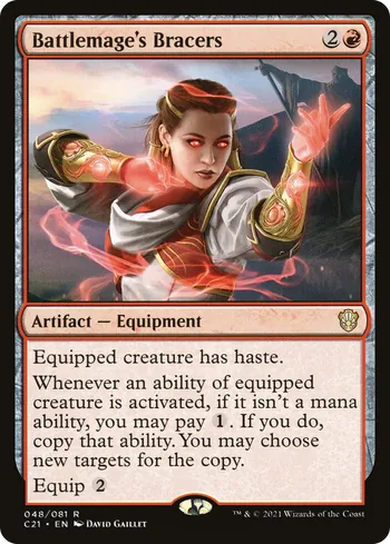 Battlemage's Bracers, Magic: The Gathering card