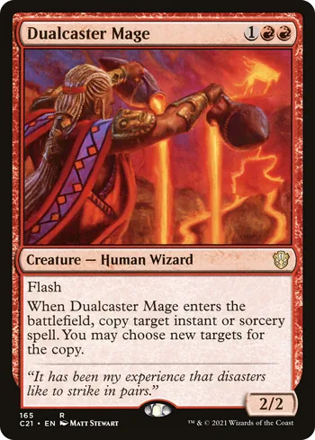 Dualcaster Mage, Magic: The Gathering card