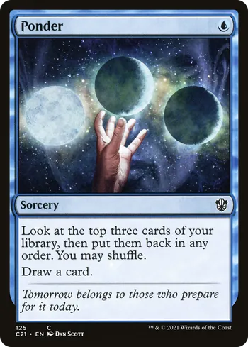 Ponder, Magic: The Gathering card