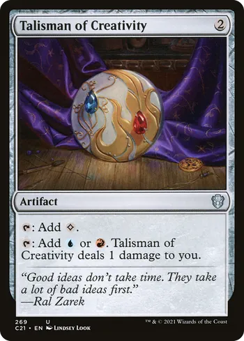 Talisman of Creativity, Magic: The Gathering card