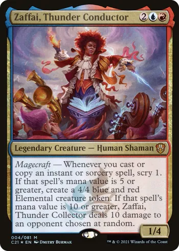 Zaffai, Thunder Conductor, Magic: The Gathering card