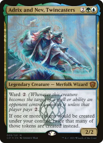 Adrix and Nev, Twincasters, Magic: The Gathering card