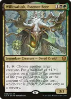 Willowdusk, Essence Seer, Magic: The Gathering card