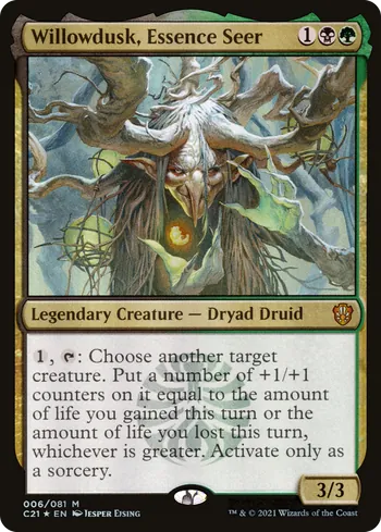 Willowdusk, Essence Seer, Magic: The Gathering Karte