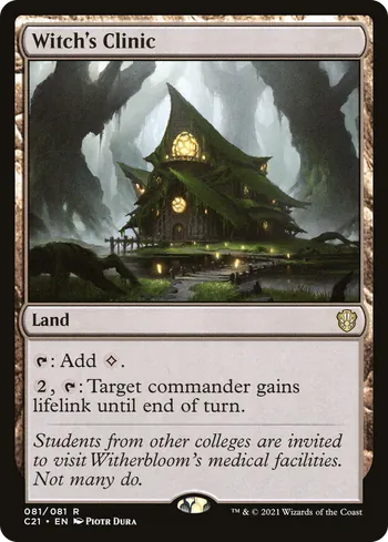 Witch's Clinic, Magic: The Gathering Karte