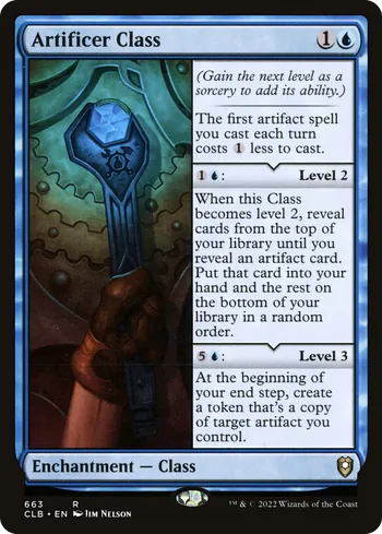 Artificer Class, Magic: The Gathering card