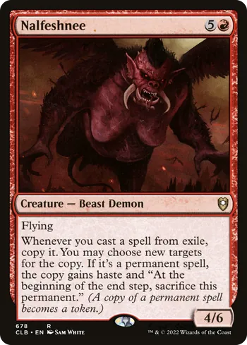 Nalfeshnee, Magic: The Gathering card
