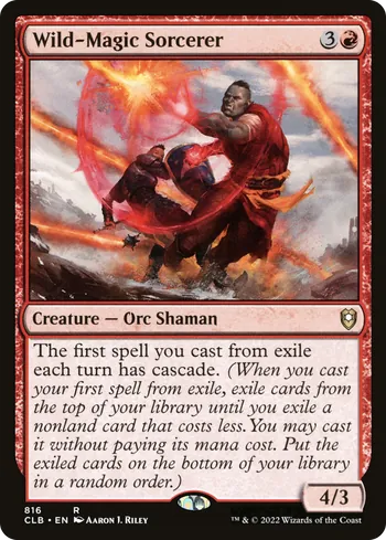 Wild-Magic Sorcerer, Magic: The Gathering card