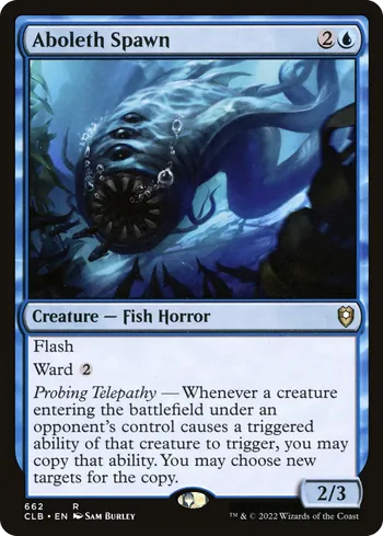 Aboleth Spawn, Magic: The Gathering card
