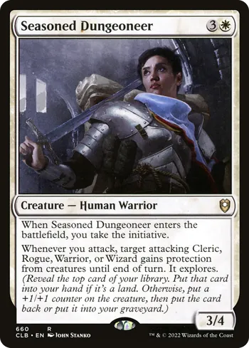 Seasoned Dungeoneer, Magic: The Gathering card