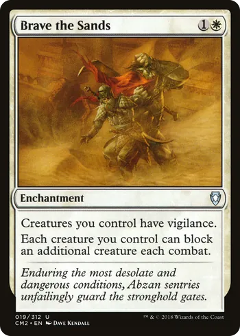 Brave the Sands, Magic: The Gathering Karte
