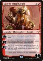 Daretti, Scrap Savant, Magic: The Gathering card
