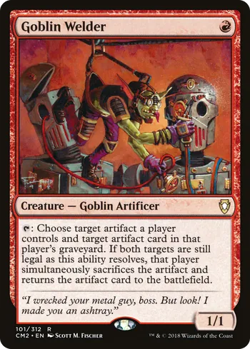 Goblin Welder, Magic: The Gathering card