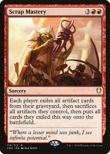 Scrap Mastery, Magic: The Gathering card