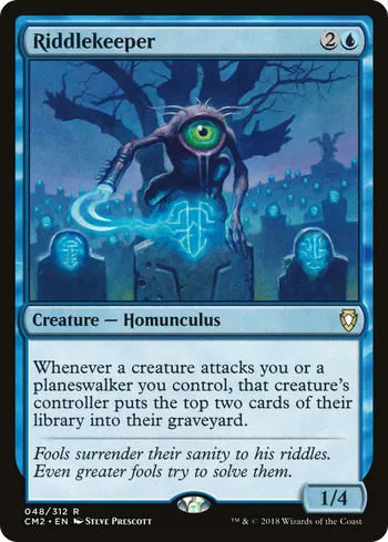 Riddlekeeper, Magic: The Gathering card