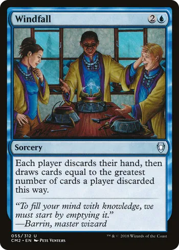 Windfall, Magic: The Gathering card