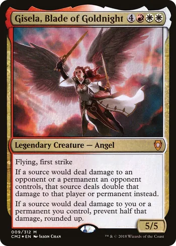 Gisela, Blade of Goldnight, Magic: The Gathering card