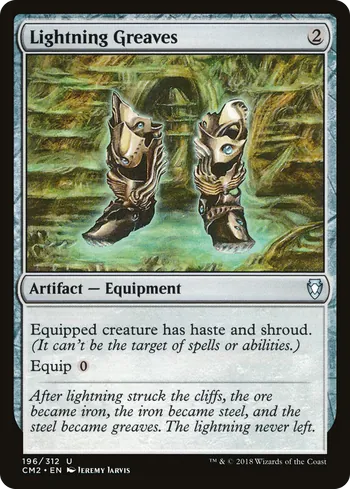 Lightning Greaves, Magic: The Gathering card