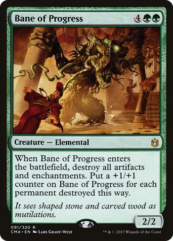 Bane of Progress, Magic: The Gathering card