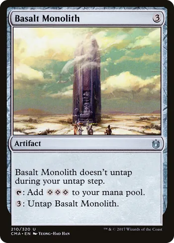 Basalt Monolith, Magic: The Gathering card
