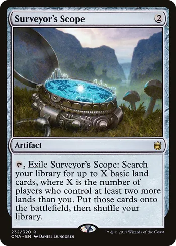 Surveyor's Scope, Magic: The Gathering card