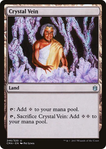 Crystal Vein, Magic: The Gathering Karte