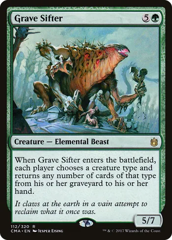 Grave Sifter, Magic: The Gathering Karte