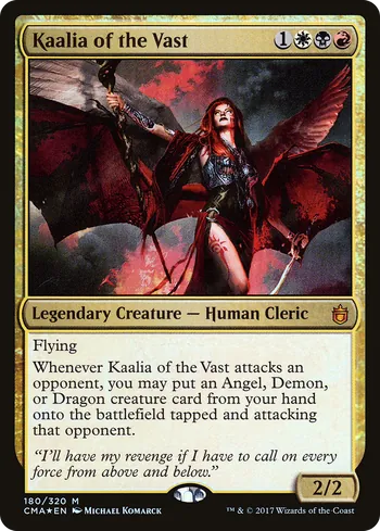 Kaalia of the Vast, Magic: The Gathering card