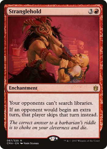Stranglehold, Magic: The Gathering card