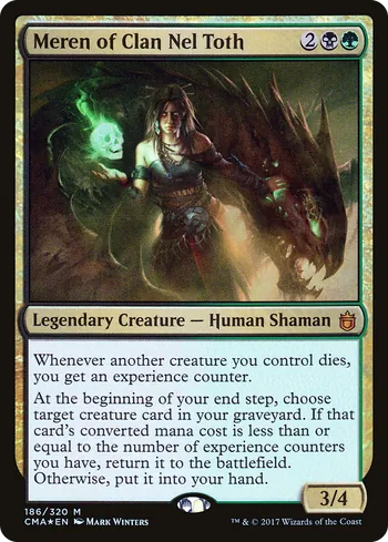 Meren of Clan Nel Toth, Magic: The Gathering Karte