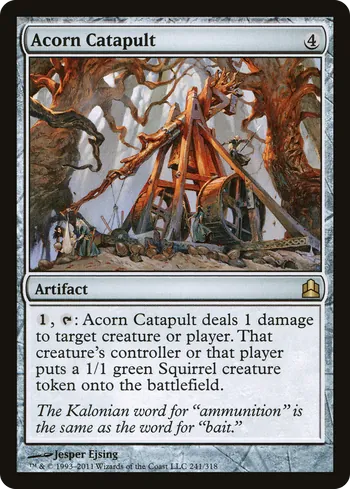 Acorn Catapult, carta de Magic: The Gathering