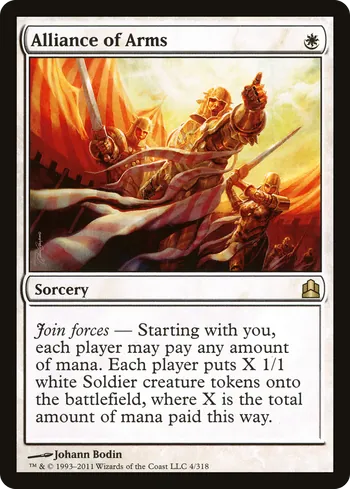 Alliance of Arms, carta de Magic: The Gathering