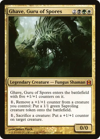 Ghave, Guru of Spores, carta de Magic: The Gathering