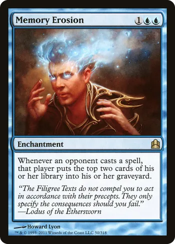 Memory Erosion, Magic: The Gathering card