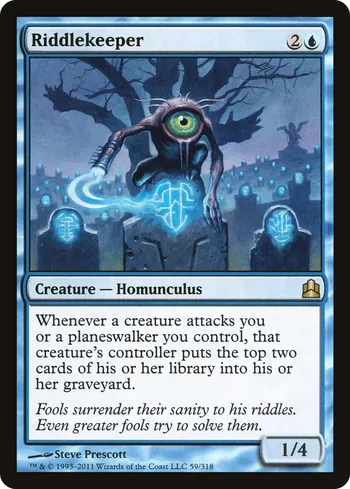 Riddlekeeper, Magic: The Gathering card