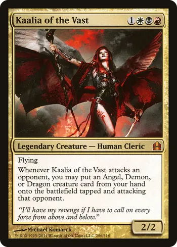 Kaalia of the Vast, Magic: The Gathering Karte