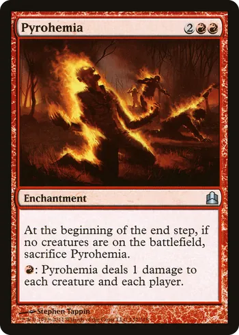 Pyrohemia, Magic: The Gathering Karte